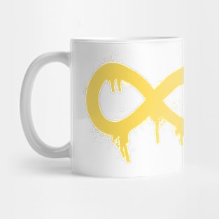 Autistic Mess Spraypaint Mug